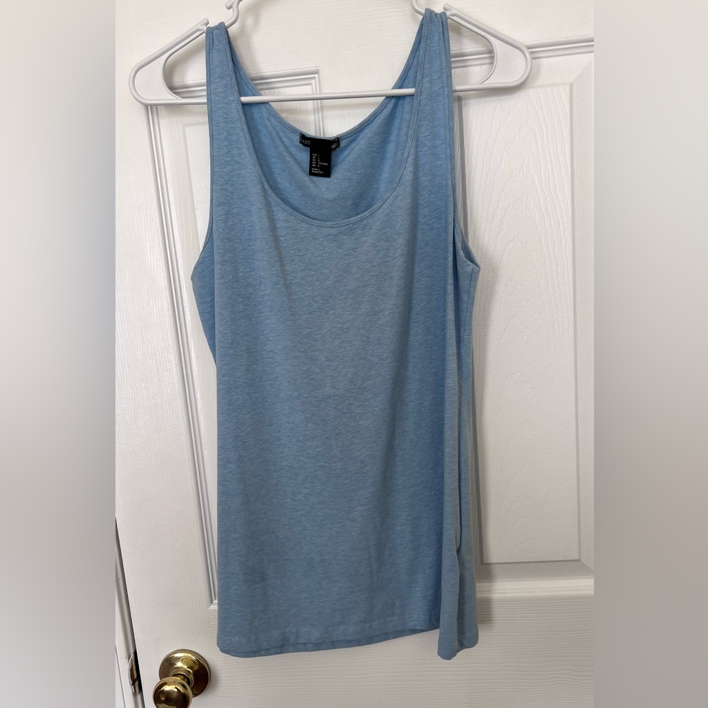 Light Blue Basic H&M Tank